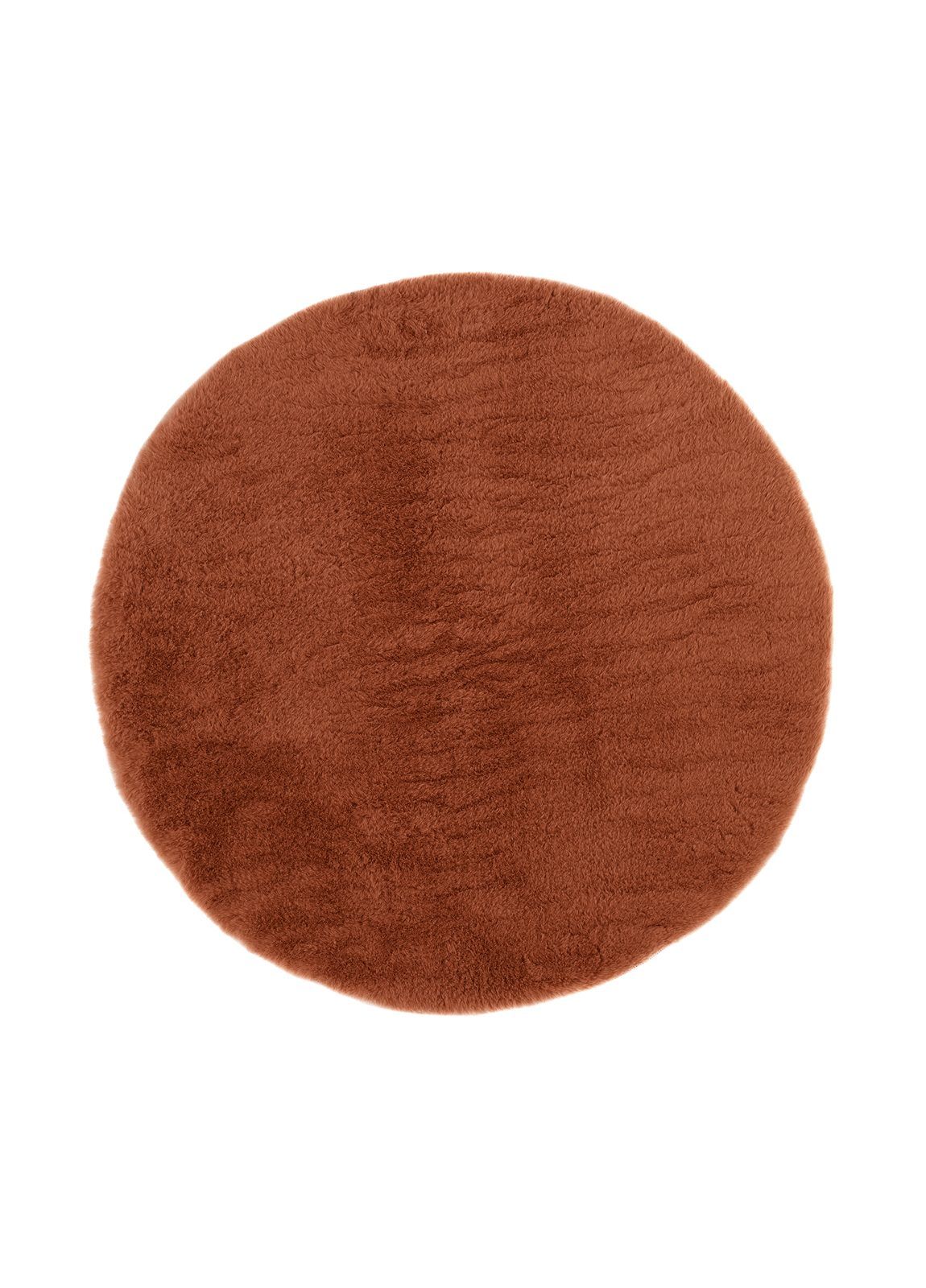 Maskinvevd teppe KM Home Heaven Deluxe RUND 200x200 Rust - Rust
