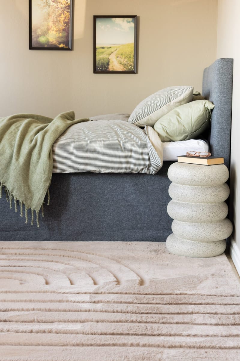 Maskinvevd teppe KM Home Heaven Modern 240x340 Taupe - Taupe - Tekstiler - Tepper & Matter - Moderne tepper - Wiltontepper