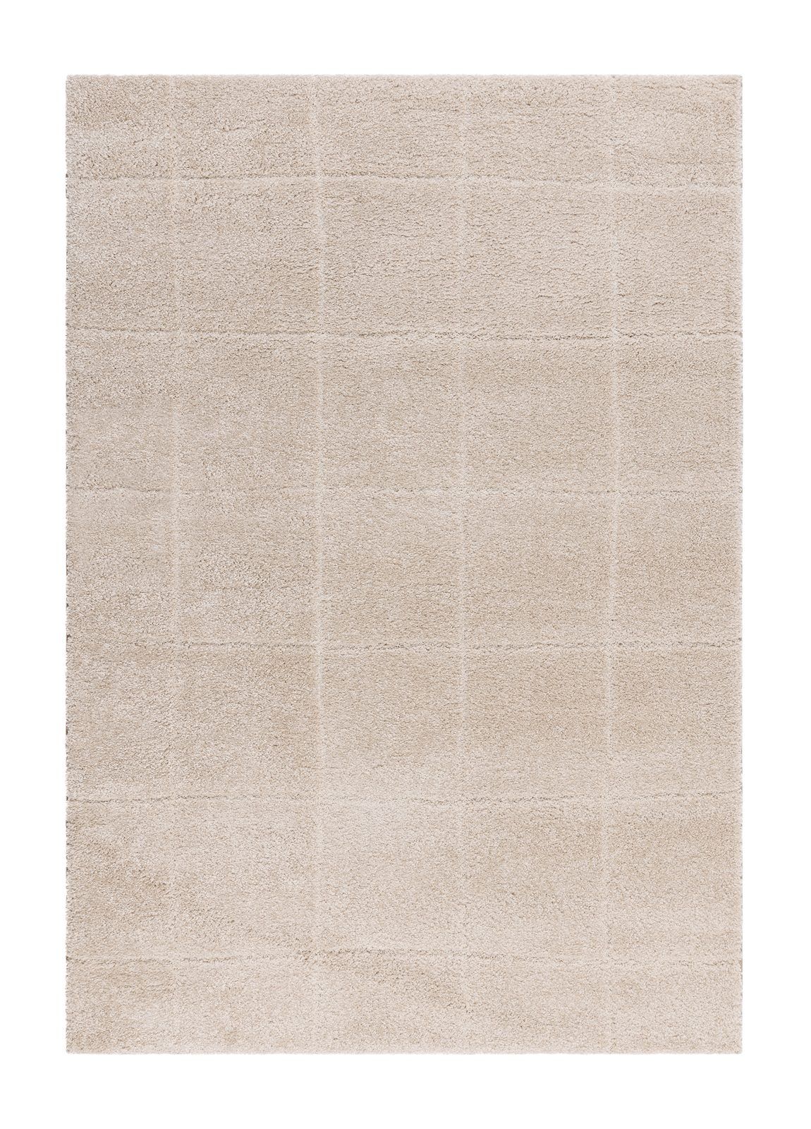 Maskinvevd teppe KM Home Montana Square 200x290 Lin - Lin