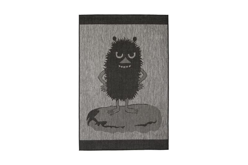 Mumin-matte Haisuli 133x190 cm Grå/Svart - MUUMI BY HESTIA - Tekstiler - Tepper & Matter - Moderne tepper - Wiltontepper