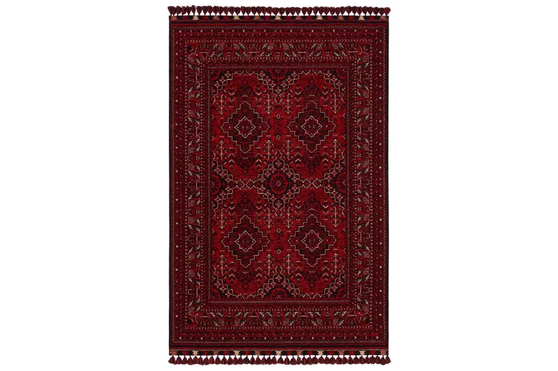 Noriyasu Gangmatte 80x150 cm Rektangulær - Rød - Tekstiler - Tepper & Matter - Moderne tepper - Wiltontepper