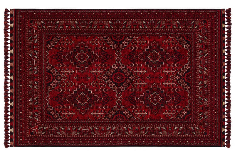 Noriyasu Wiltonteppe 160x230 cm Rektangulær - Rød - Tekstiler - Tepper & Matter - Moderne tepper - Wiltontepper