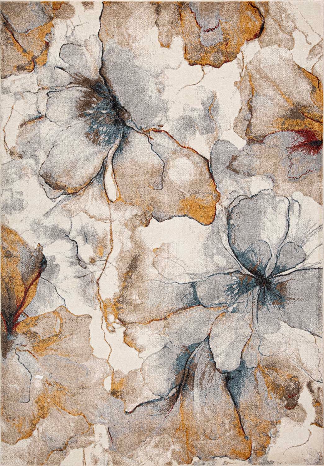 Teppe Yelvi 160x230 cm - Beige/oransje