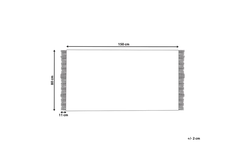 Yazlik Ullteppe 80x150 cm - Beige - Tekstiler - Tepper & Matter - Moderne tepper - Ullteppe