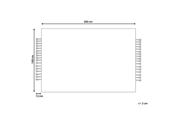 Yelmez Juteteppe 140x200 cm - Beige - Tekstiler - Tepper & Matter - Moderne tepper - Sisaltepper