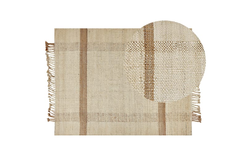 Yelmez Juteteppe 140x200 cm - Beige - Tekstiler - Tepper & Matter - Moderne tepper - Sisaltepper
