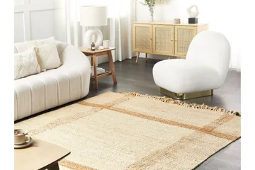Yelmez Juteteppe 160x230 cm - Beige - Tekstiler - Tepper & Matter - Moderne tepper - Sisaltepper