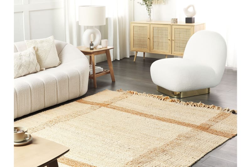 Yelmez Juteteppe 160x230 cm - Beige - Tekstiler - Tepper & Matter - Moderne tepper - Sisaltepper