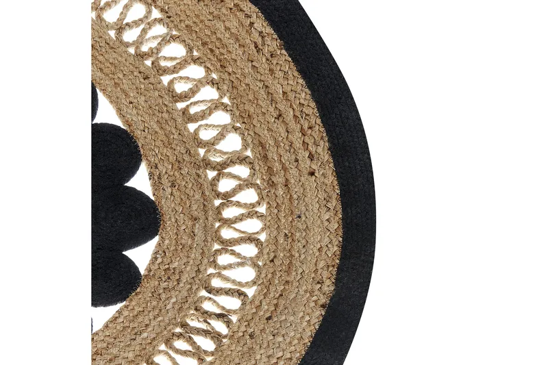 Yozgat Ryeteppe 120 cm Rund - Beige - Tekstiler - Tepper & Matter - Moderne tepper - Sisaltepper