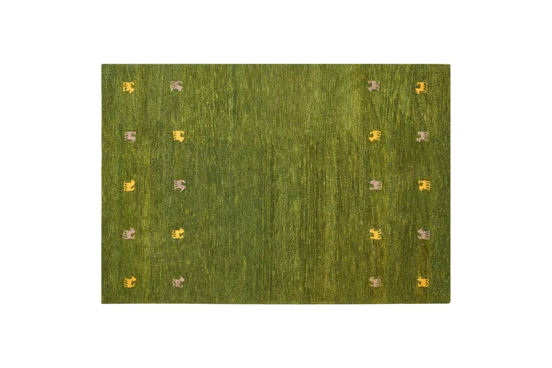 Yulafi Ryeteppe 140x200 cm, Grønn