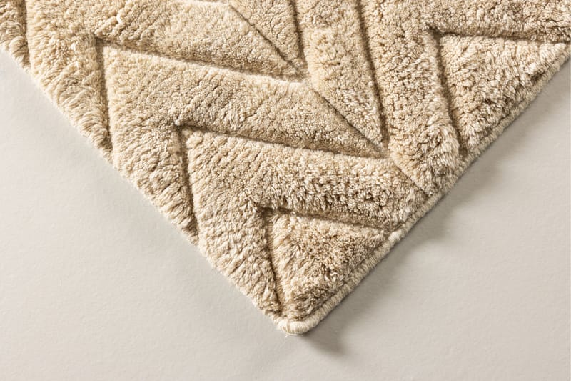 Zoe Ullteppe 200x300 cm Rektangulær - Beige - Tekstiler - Tepper & Matter - Moderne tepper - Ullteppe