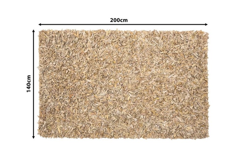 Mut Matte 140x200 cm - Beige - Tekstiler - Tepper & Matter