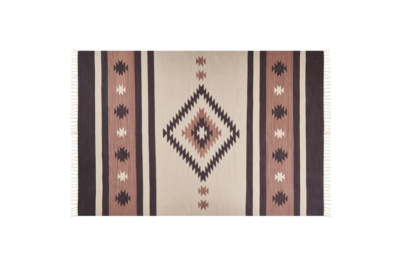 Aragats Kelimteppe 200x300 cm - Beige - Tekstiler - Tepper & Matter - Orientalske tepper - Kelimtepper