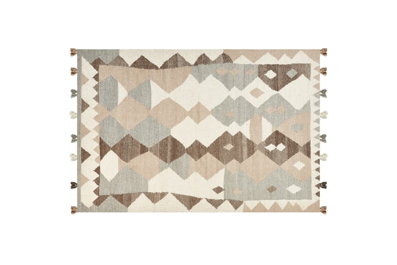 Aralez Kelimteppe 200x300 cm - Beige - Kelimtepper