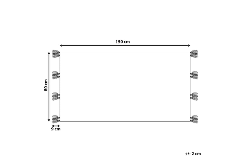 Aralez Kelimteppe 80x150 cm - Beige - Tekstiler - Tepper & Matter - Orientalske tepper - Kelimtepper