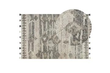 Aratashen Kelimteppe 80x150 cm - Grå - Tekstiler - Tepper & Matter - Orientalske tepper - Kelimtepper