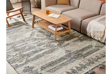 Aratashen Kelimteppe 80x150 cm - Grå - Tekstiler - Tepper & Matter - Orientalske tepper - Kelimtepper