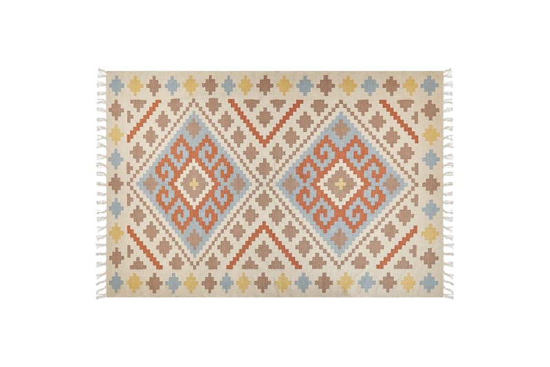 Atan Kelimteppe 200x300 cm - Beige - Tekstiler - Tepper & Matter - Orientalske tepper - Kelimtepper