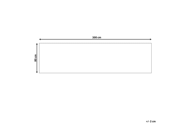Atan Kelimteppe 80x300 cm - Beige - Tekstiler - Tepper & Matter - Orientalske tepper - Kelimtepper