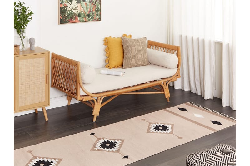 Berdik Kelimteppe 80x300 cm - Beige - Tekstiler - Tepper & Matter - Orientalske tepper - Kelimtepper