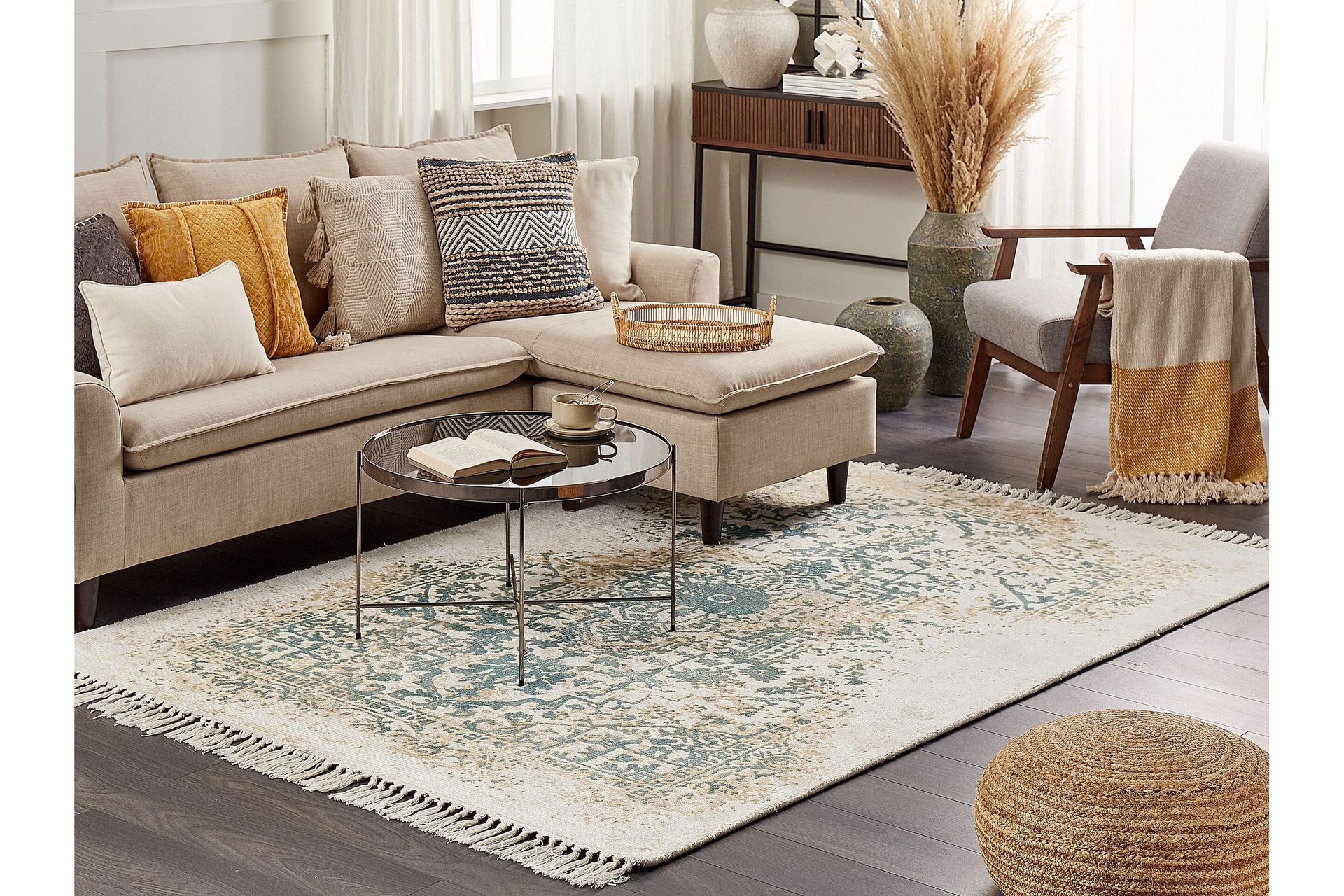 Boyali Oriental teppe - Beige - Tekstiler - Tepper & Matter - Orientalske tepper