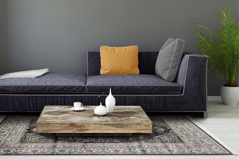 Casablanca Matte 240x330 cm - Antrasitt - Tekstiler - Tepper & Matter - Orientalske tepper