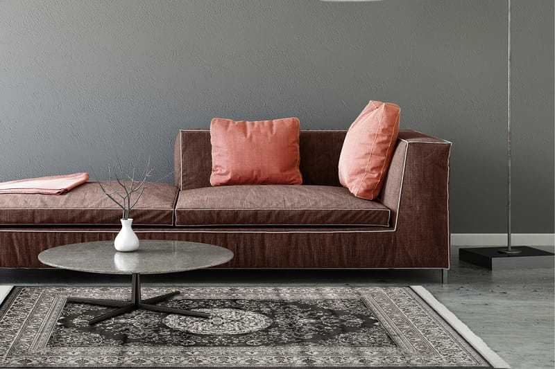Casablanca Matte 240x330 cm - Antrasitt - Tekstiler - Tepper & Matter - Orientalske tepper