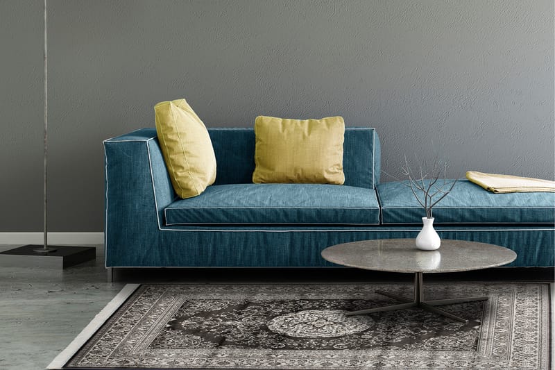 Casablanca Matte 240x330 cm - Antrasitt - Tekstiler - Tepper & Matter - Orientalske tepper