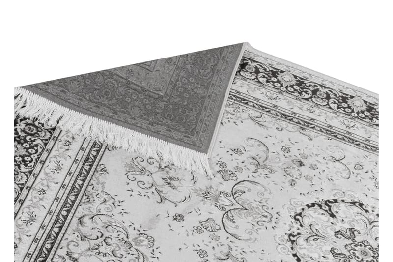 Casablanca Medallion Matte 80x250 - Sølv - Tekstiler - Tepper & Matter - Orientalske tepper