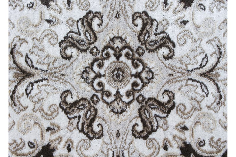 Casablanca Medallion Matte 80x250 - Sølv - Tekstiler - Tepper & Matter - Orientalske tepper