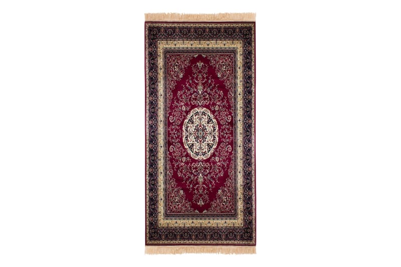 Casablanca Medallion Matte 80x350 - Rød - Tekstiler - Tepper & Matter - Orientalske tepper