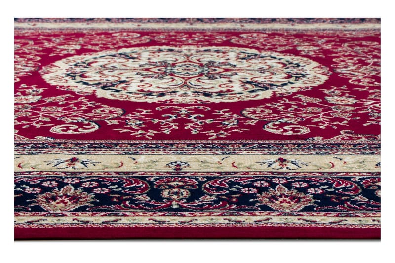 Casablanca Medallion Matte 80x350 - Rød - Tekstiler - Tepper & Matter - Orientalske tepper