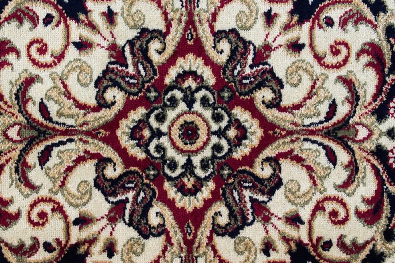 Casablanca Medallion Orientalsk Matte 130x190 - Rød - Store tepper - Persisk matte - Orientalske tepper