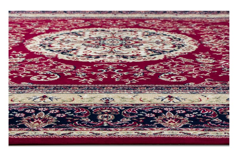 Casablanca Medallion Orientalsk Matte 160x230 - Rød - Tekstiler - Tepper & Matter - Orientalske tepper