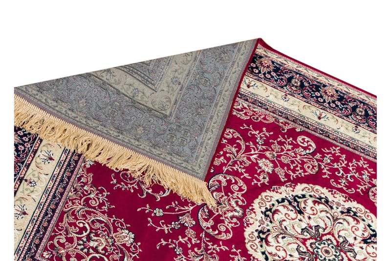 Casablanca Medallion Orientalsk Matte 160x230 - Rød - Tekstiler - Tepper & Matter - Orientalske tepper