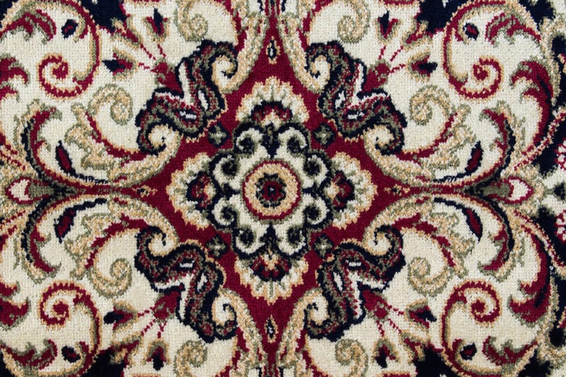 Casablanca Medallion Orientalsk Matte 160x230 - Rød - Tekstiler - Tepper & Matter - Orientalske tepper