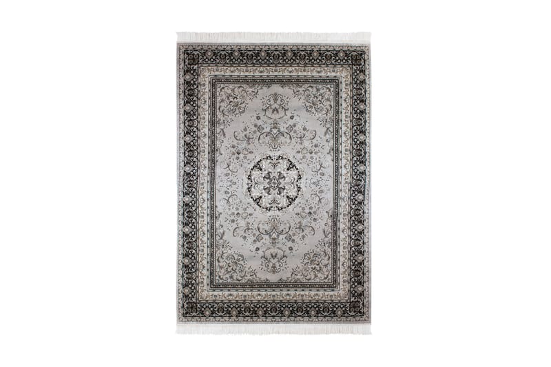 Casablanca Medallion Orientalsk Matte 160x230 - Sølv - Tekstiler - Tepper & Matter - Orientalske tepper