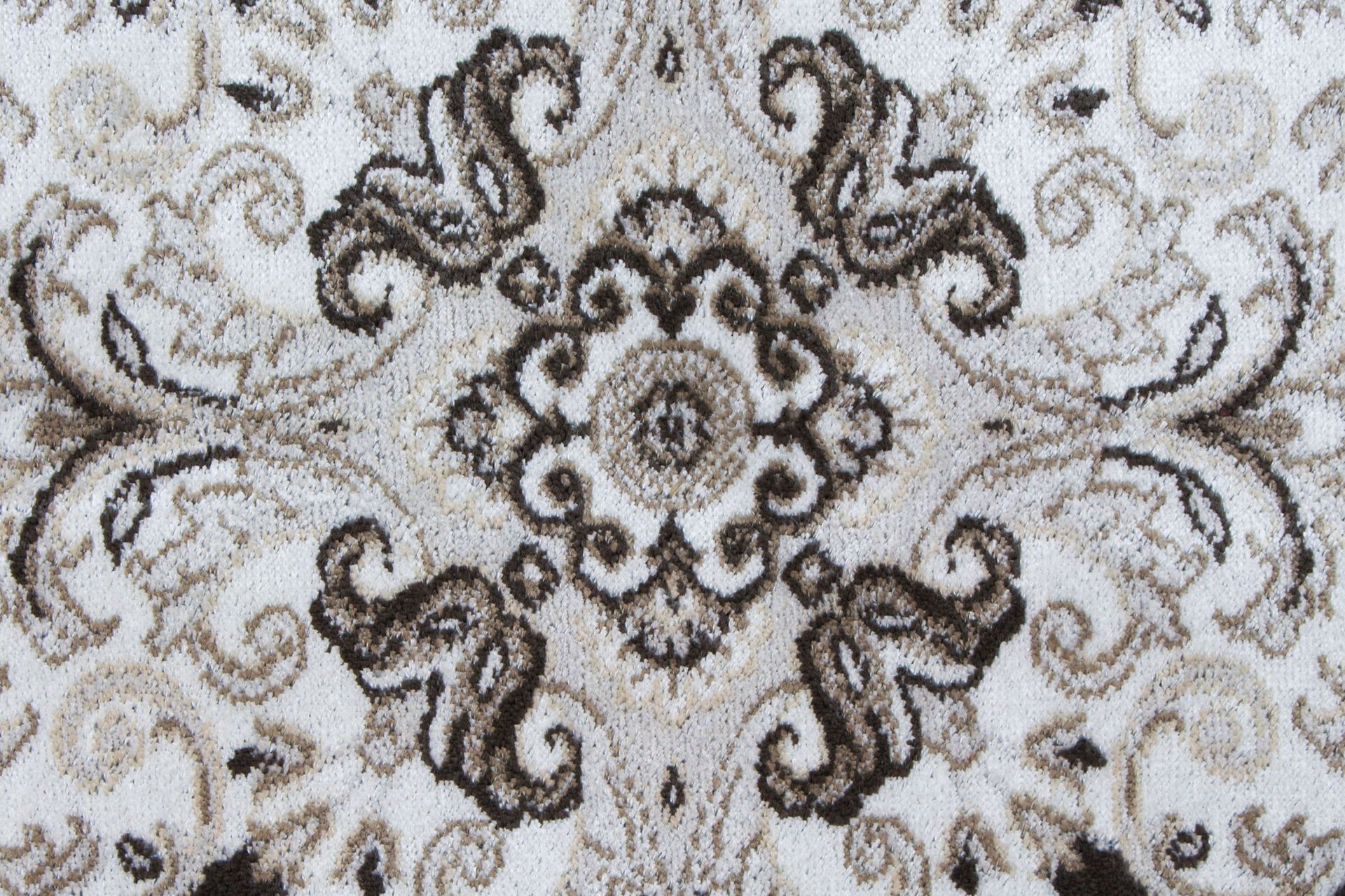 Casablanca Medallion Orientalsk Matte 160x230 - Sølv - Tekstiler - Tepper & Matter - Orientalske tepper