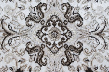 Casablanca Medallion Orientalsk Matte 160x230 - Sølv - Tekstiler - Tepper & Matter - Orientalske tepper