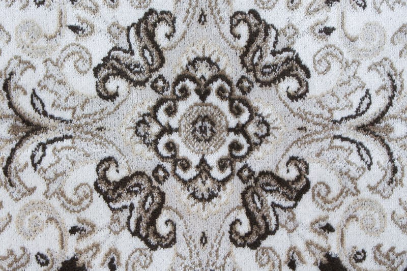 Casablanca Medallion Orientalsk Matte 160x230 - Sølv - Tekstiler - Tepper & Matter - Orientalske tepper