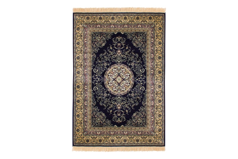 Casablanca Orientalisk Matte 240x330 Viskose - Marineblå - Persisk matte - Orientalske tepper