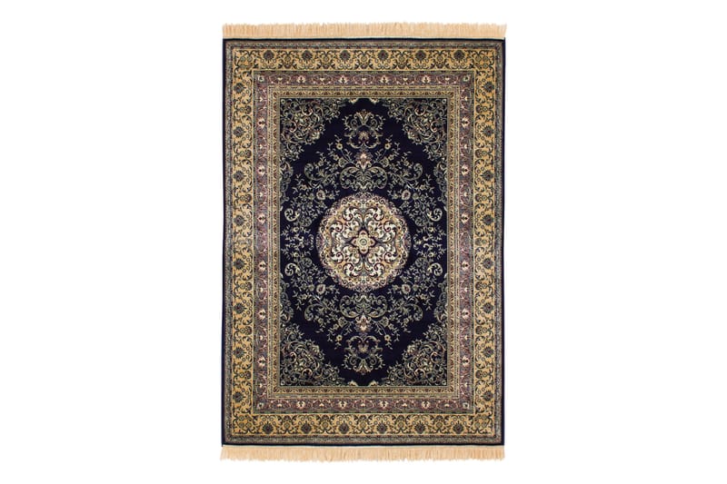 Casablanca Orientalisk Matte 240x330 Viskose - Marineblå - Orientalske tepper - Persisk matte