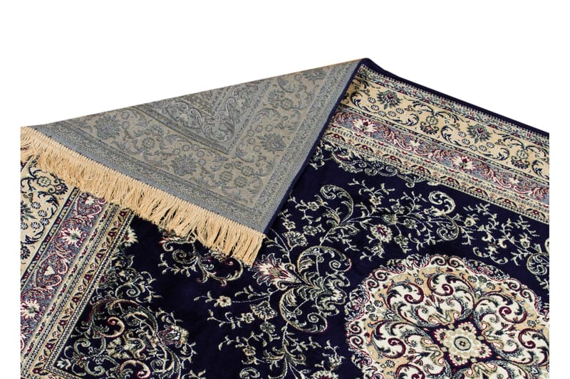 Casablanca Orientalisk Matte 240x330 Viskose - Marineblå - Persisk matte - Orientalske tepper