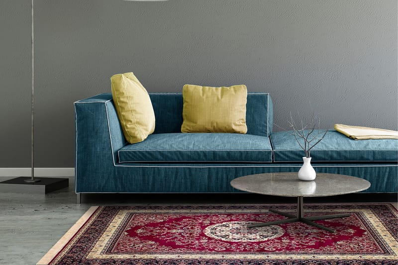 Casablanca Orientalisk Matte 240x330 Viskose - Rød - Tekstiler - Tepper & Matter - Orientalske tepper