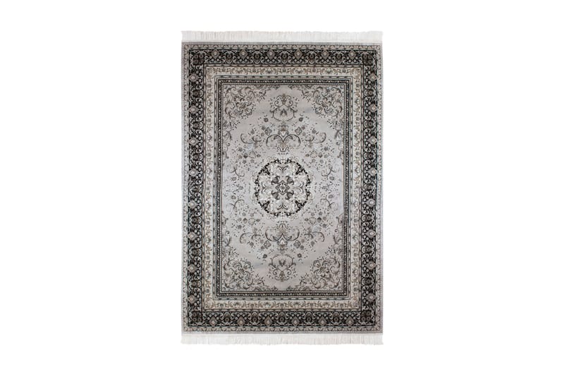 Casablanca Orientalisk Matte 240x330 Viskose - Sølv - Tekstiler - Tepper & Matter - Orientalske tepper