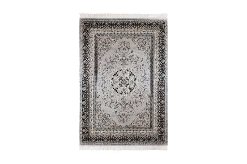 Casablanca Orientalisk Matte 240x330 Viskose - Sølv - Orientalske tepper - Persisk matte