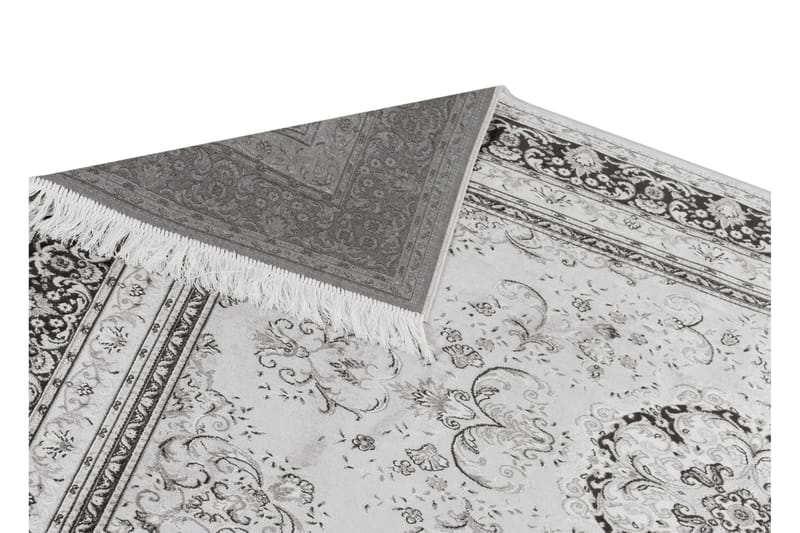 Casablanca Orientalisk Matte 240x330 Viskose - Sølv - Tekstiler - Tepper & Matter - Orientalske tepper