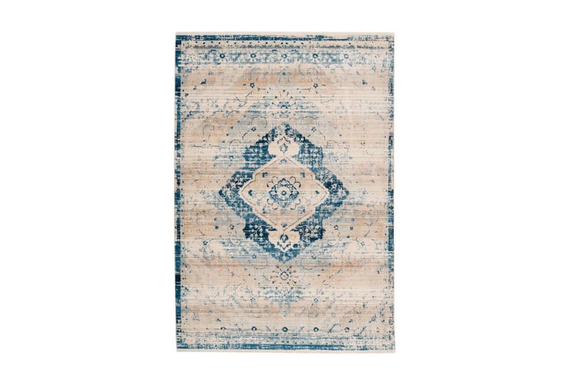 Gandeer Lond Matte Créme/Blå 120x170 cm - D-Sign - Orientalske tepper - Persisk matte