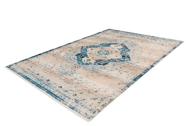 Gandeer Lond Matte Créme/Blå 120x170 cm - D-Sign - Orientalske tepper - Persisk matte