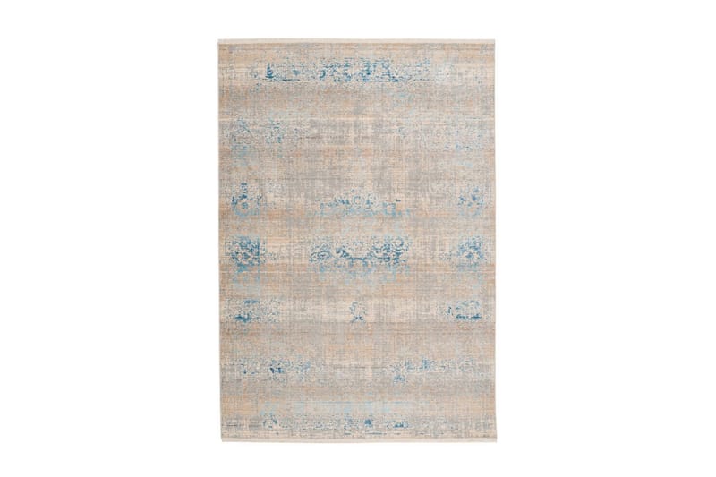 Gandeer Matte Nez Grå/Turkis 120x170 cm - Orientalske tepper - Persisk matte